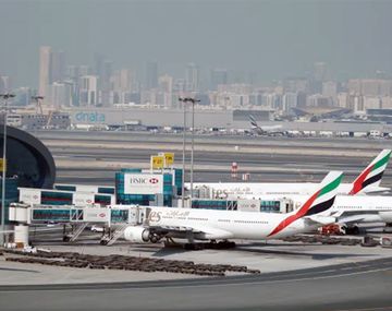 Aeropuerto de Dubái.&nbsp;