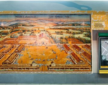 El subte recuperó murales patrimoniales