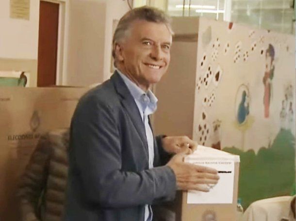 Votó Mauricio Macri: Es un buen momento para volver a renovar la esperanza Votó Mauricio Macri: Es un buen momento para volver a renovar la esperanza