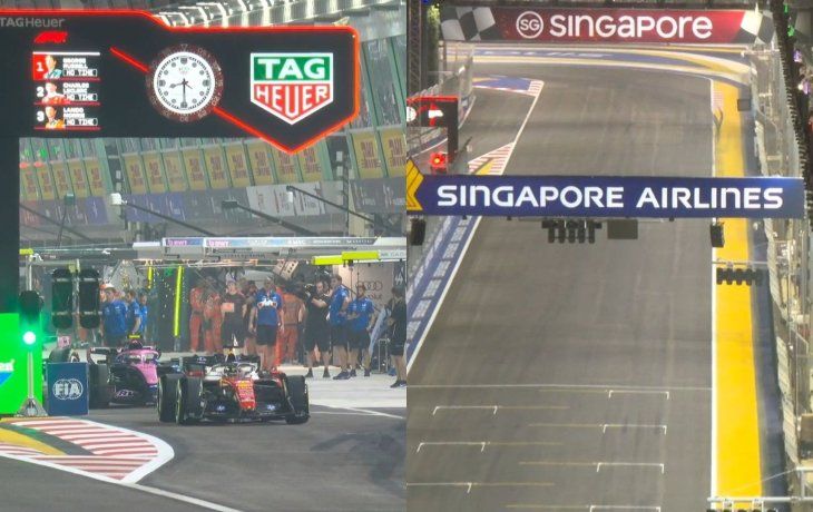 La F1 reconoció un error humano en la clasificación de la Sprint de Singapur: qué pasó