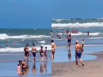 Impactante video: guardavidas de Mar del Plata rescataron a tres niños que se los llevó el mar Impactante video: guardavidas de Mar del Plata rescataron a tres niños que se los llevó el mar