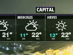 Las lluvias continuarán durante la mañana pero luego mejorará el tiempo
