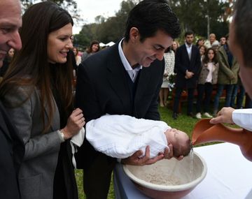 La intimidad del bautismo de Belita