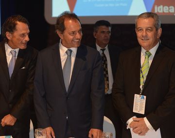 Scioli habló de los sondeos que lo ubican primero