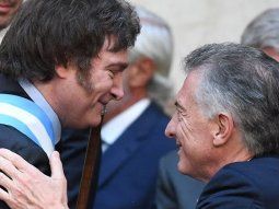 Javier Milei y Mauricio Macri