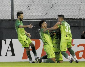 La celebración de los de Varela tras la apertura del marcador