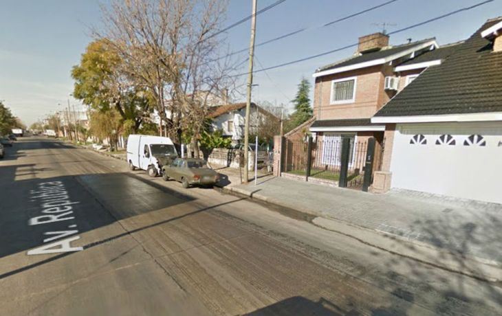 Este es el lugar donde habría muerto la mujer policía