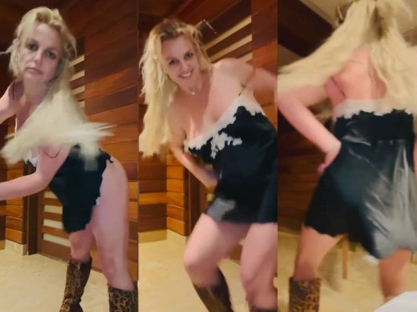 Preocupación en los fans: el nuevo video de Britney Spears bailando en un baño público