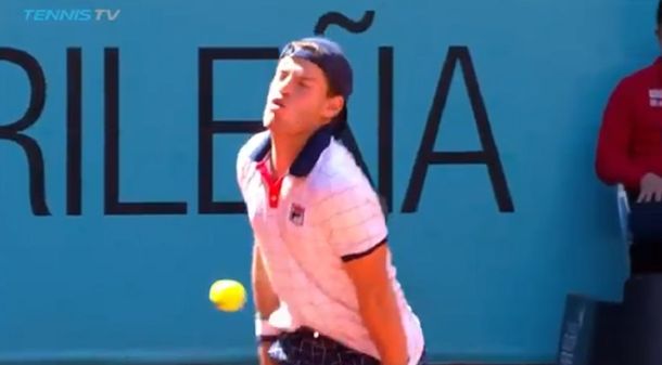 El porteño se tomó con humor el golpe