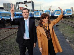 cristina y randazzo inauguran el renovado ramal suarez de la linea mitre cristina y randazzo inauguran el renovado ramal suarez de la linea mitre