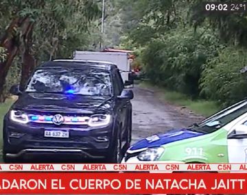 Traslado del cuerpo de Natacha Jaitt
