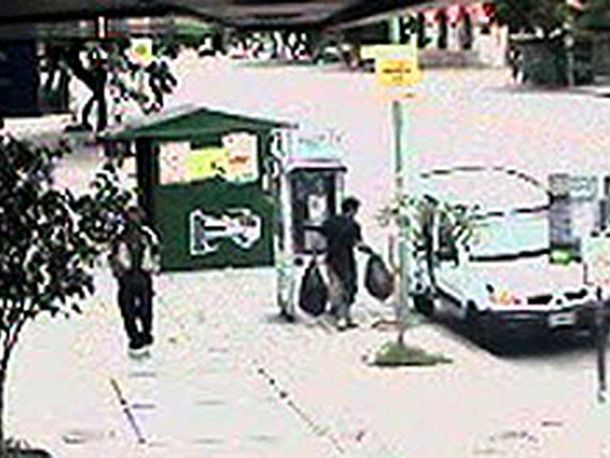 Imagen camara seguridad banco provincia