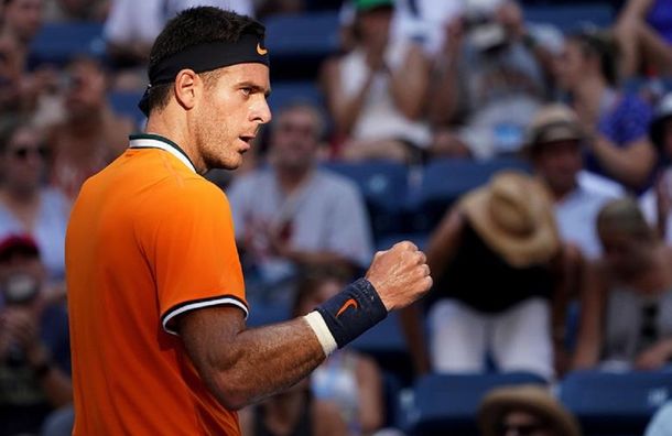 Delpo aprieta el puño