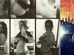 juana repetto mostro el crecimiento de su panza: y nos falta juana repetto mostro el crecimiento de su panza: y nos falta