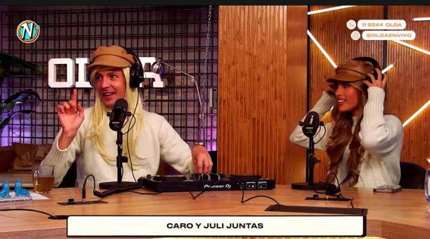 El encuentro más esperado en Olga: Julieta Poggio visitó a Caro Pardíaco