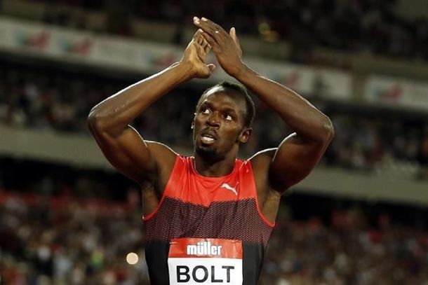 Mete miedo para Río: al trote, Bolt ganó los 200 metros en la Diamond League