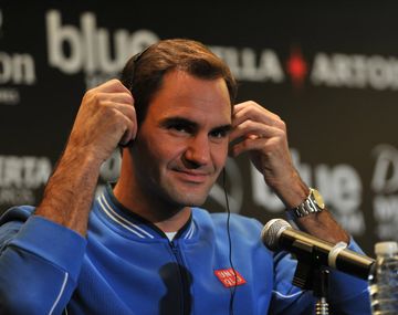 Roger Federer en Buenos Aires: Me hubiera gustado tener la derecha de Del Potro
