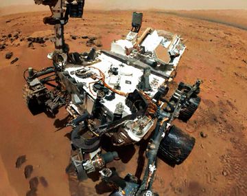 Curiosity comprobó la existencia de agua en Marte