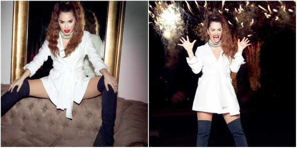 Lali Espósito despidió el año con un show en el evento de Gente