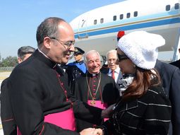 cfk llego a roma para la segunda audiencia con el papa cfk llego a roma para la segunda audiencia con el papa