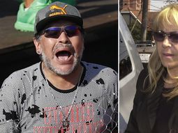 Diego Maradona llamó a Claudia Villafañe Diego Maradona llamó a Claudia Villafañe