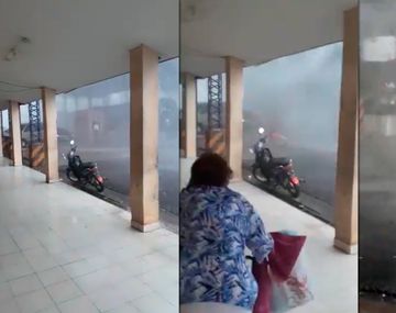 VIDEO: Impresionante temporal causó destrozos en Clorinda