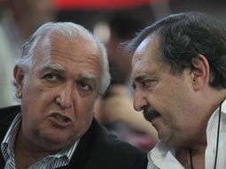 Ricardo Gil Lavedra y Ricardo Alfonsín Ricardo Gil Lavedra y Ricardo Alfonsín