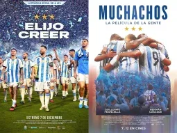 Cómo ver gratis en el cine Muchachos y Elijo creer: las películas de la Selección