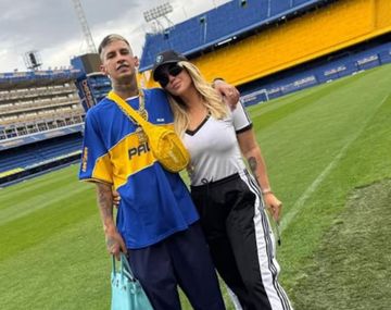 La primera foto de Wanda y L-Gante tras confirmar su reconciliación