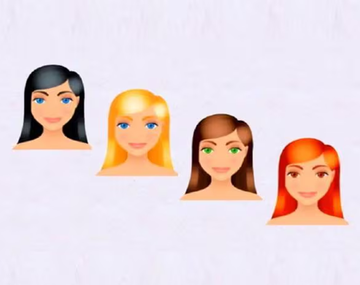 Test viral: descubrí qué tipo de persona sos según tu color de pelo