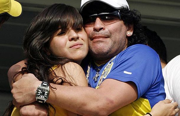 Tras el nacimiento de su hermano, Giannina Maradona tomó una decisión