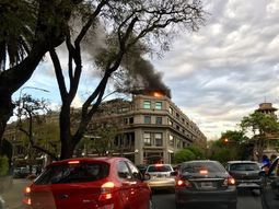 Se incendió  el departamento de Gustavo Sofovich