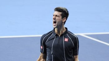 un lujo: djokovic en la exhibicion de nalbandian un lujo: djokovic en la exhibicion de nalbandian