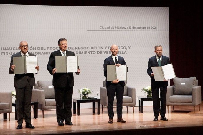 Alberto Fernández celebró el acuerdo de entendimiento entre el gobierno de Venezuela y la oposición