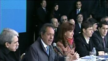 scioli: presidenta, parece que ya nadie discute sus politicas scioli: presidenta, parece que ya nadie discute sus politicas