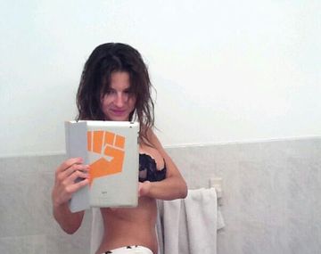 Marcela Kloosterboer habló de su foto hot: Que la disfruten