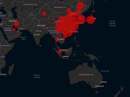 mapa mundial del coronavirus: contagiados y muertos por la epidemia mapa mundial del coronavirus: contagiados y muertos por la epidemia