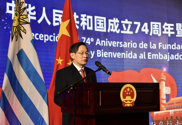 El embajador de China en Uruguay