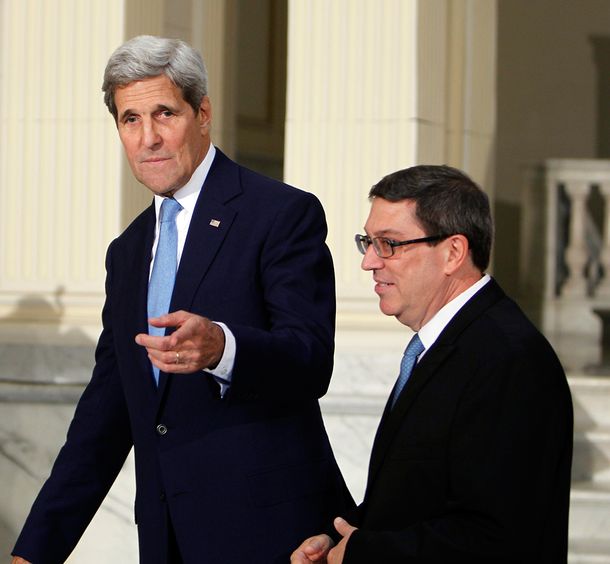 La bandera de Estados Unidos volvió a flamear en Cuba