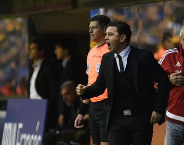 El DT de River, Marcelo Gallardo, eufórico tras la victoria en el Superclásico&nbsp;