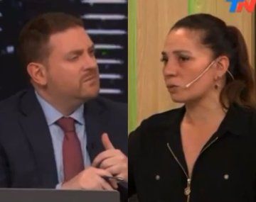 Jonatan Viale y Lissa Vera, en TN.