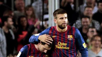 el aliento de pique a messi tras la caida de argentina en la final con chile el aliento de pique a messi tras la caida de argentina en la final con chile