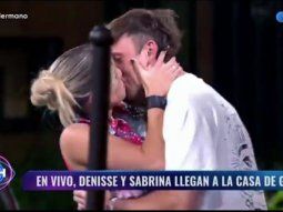 El romántico reencuentro entre Bautista y Denisse en Gran Hermano