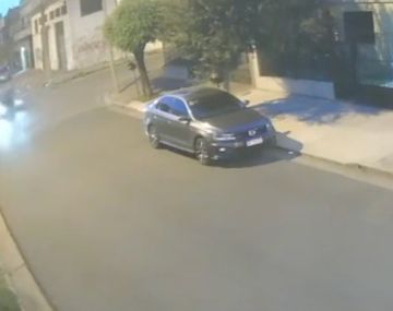 Ladrones que huían de robo en Villa Madero