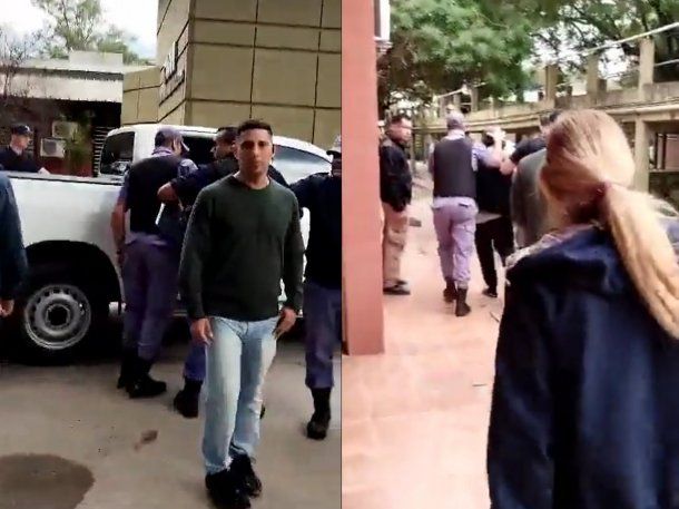 Al grito de asesino: así trasladaron a Emerenciano Sena a un hospital