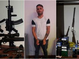 Alejandro Radetic y sus armas Alejandro Radetic y sus armas