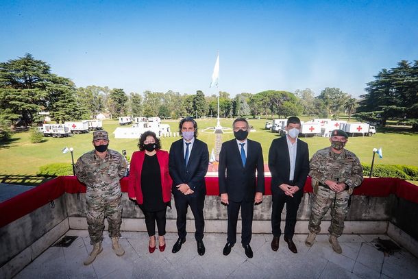 Coronavirus: China donó a la Argentina un hospital móvil