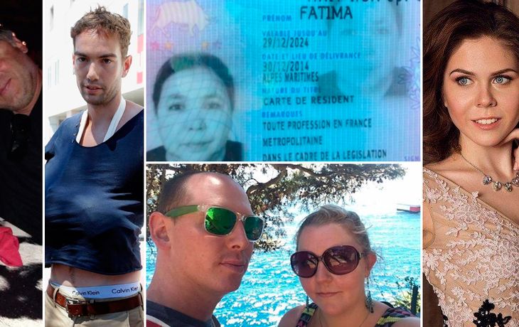 Éstas son las víctimas del atentado