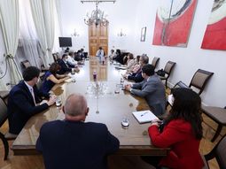 Sergio Uñac se reunió en Chile con el intendente de Coquimbo: El Túnel de Agua Negra es el objetivo primario y primordial