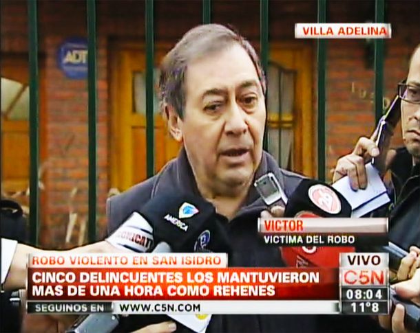 Vecino asaltado en Villa Adelina denuncia zona liberada